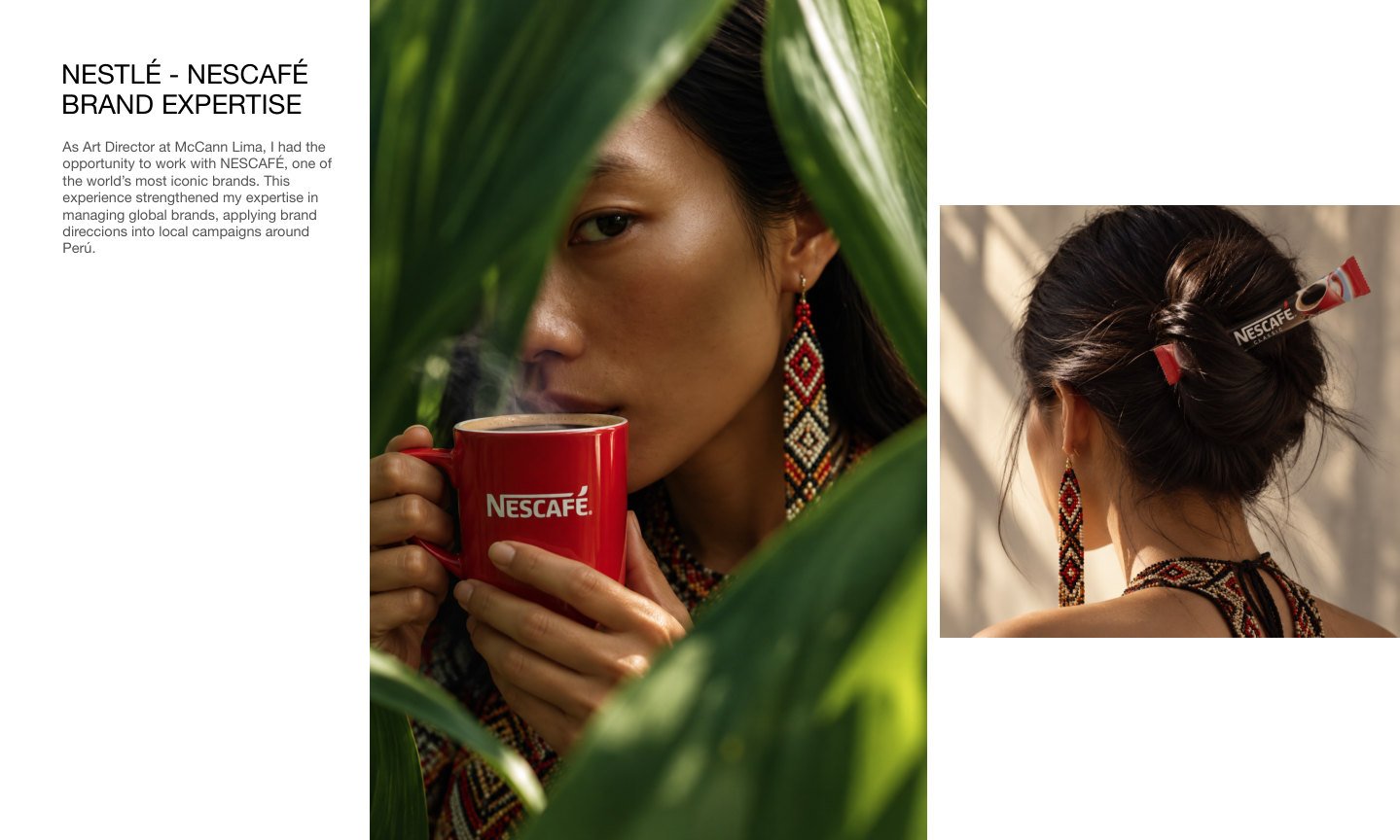 Nescafé — McCann Lima — original book page 31