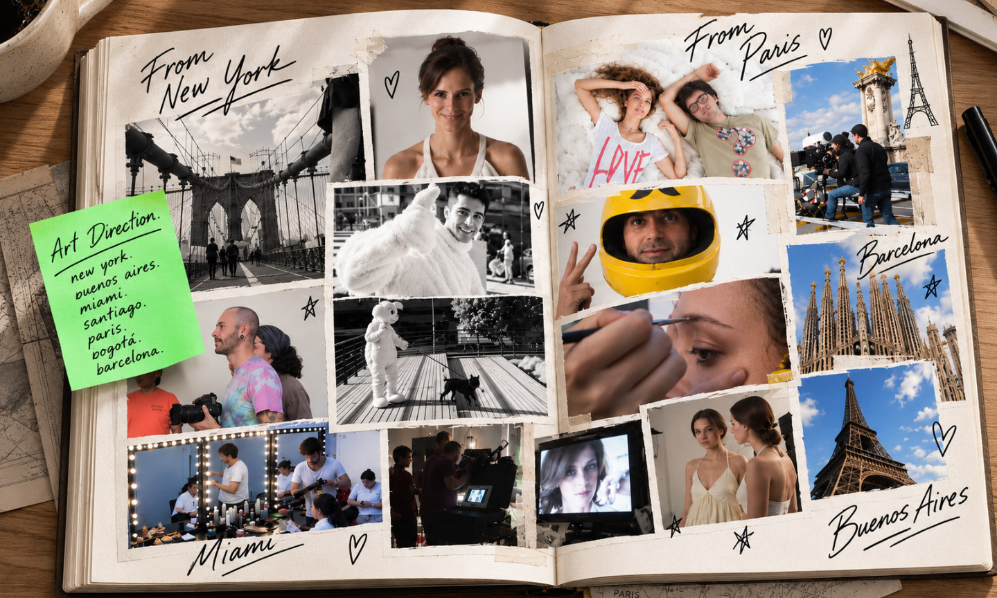 Fashion art direction — original book page 33