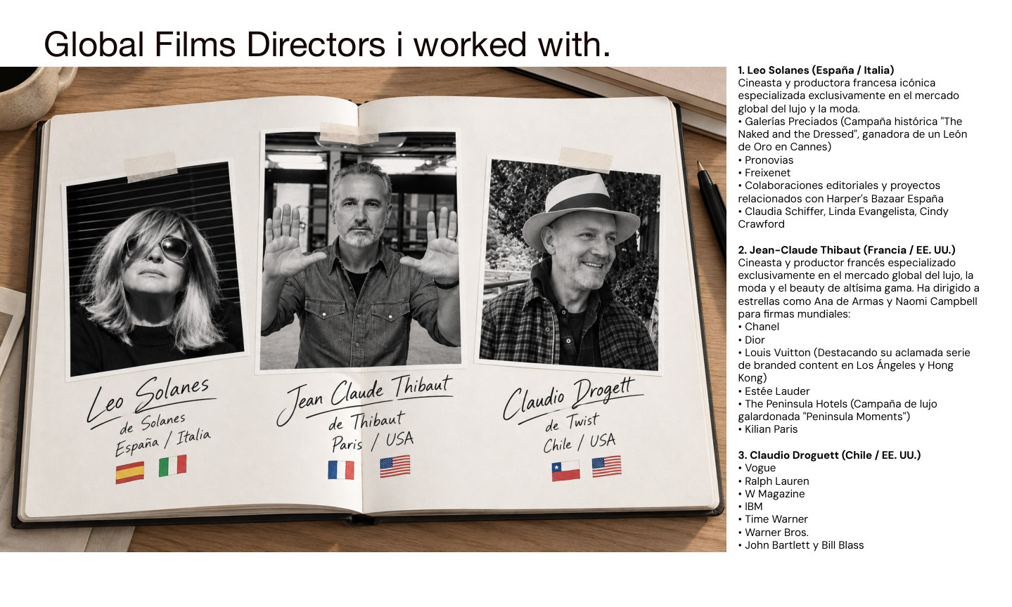 Film director collaborations — original book page 34